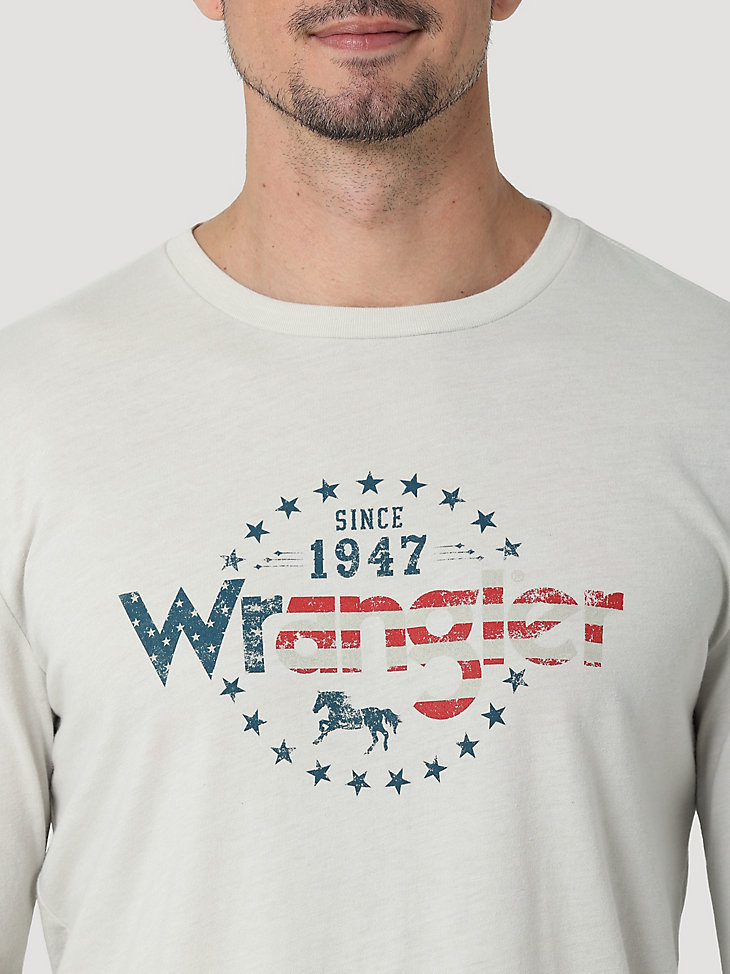 Men's Wrangler 1947 T-Shirt in Lunar Rock alternative view