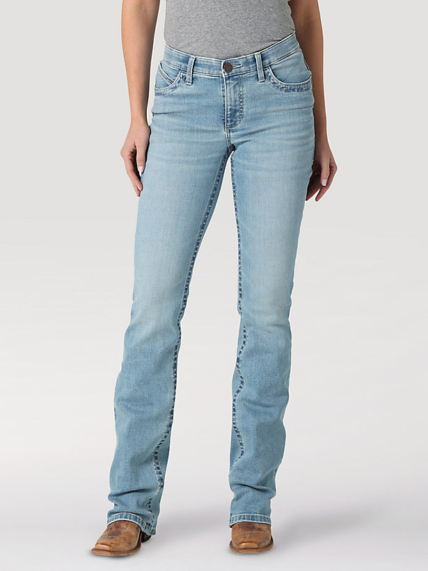 Women's Wrangler® Ultimate Riding Jean Willow Mid-Rise Bootcut in Diane