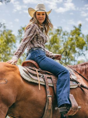 Women's Wrangler Ultimate Riding Jean Willow Mid-Rise Trouser