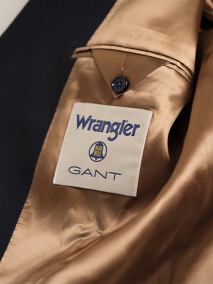 GANT x Wrangler Men's Club Blazer in Evening Blue alternative view 5