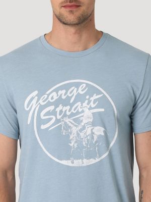 George sales white shirt