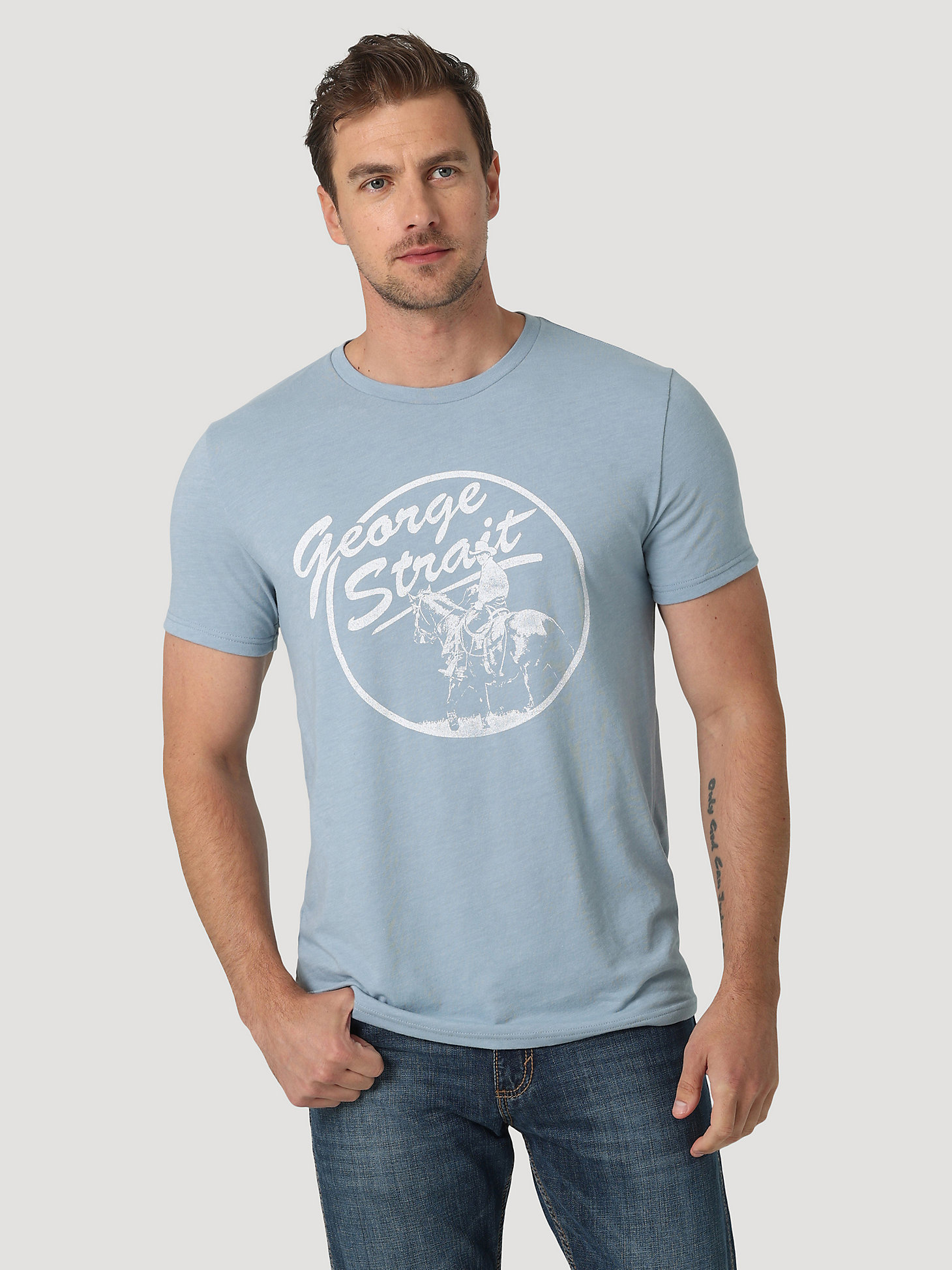 Wrangler® George Strait® Horseback Graphic T-Shirt