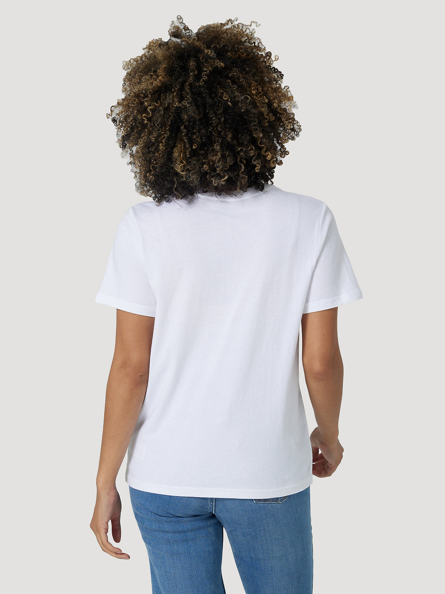 Women's Rodeo Poster Tee in Bright White alternative view 2