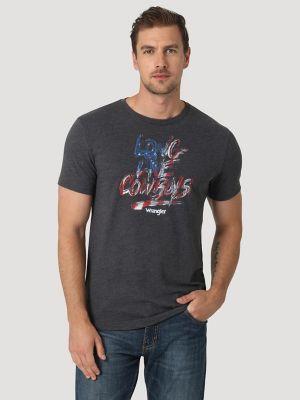 Wrangler Long Live Cowboys USA T-Shirt