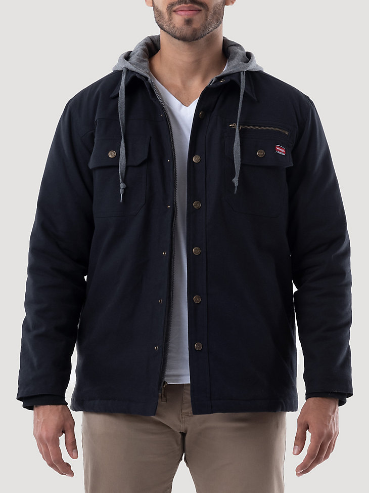 Descubrir 33+ imagen wrangler jacket with hood