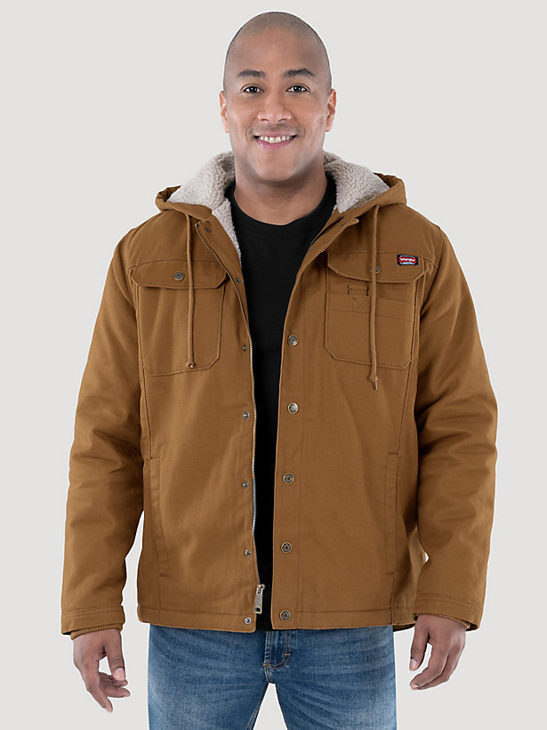 Wrangler® Workwear Sherpa Lined Shirt Jacket