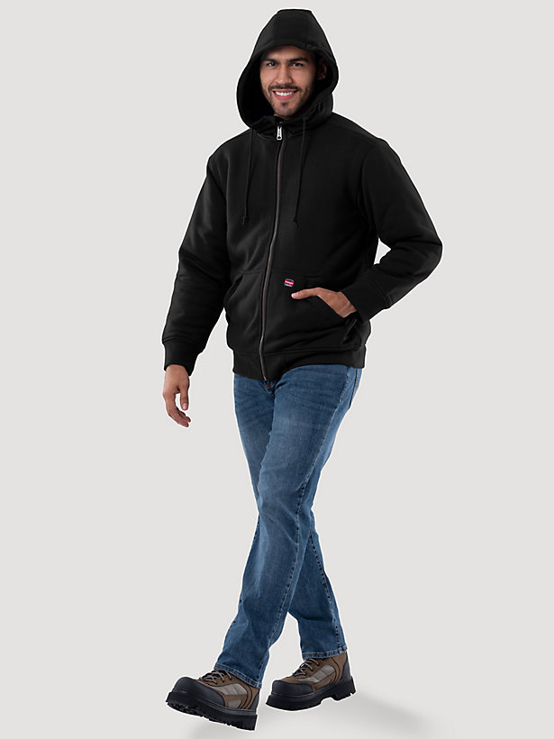 Wrangler® Workwear Sherpa Lined Hooded Sweatshirt