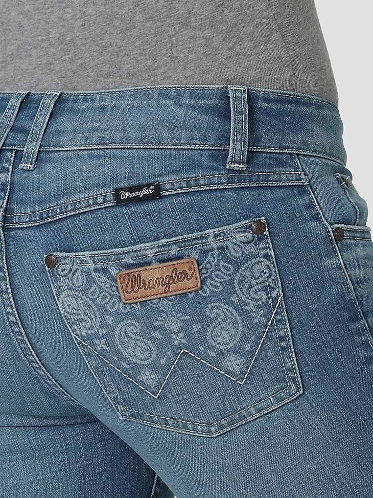 Women's Wrangler Retro® Mae Paisley Pocket Jean