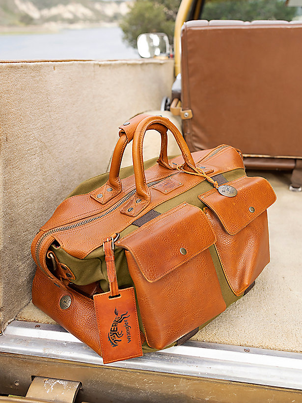 Wrangler X Will Leather Goods 75th Anniversary Cargo Pocket Traveler Bag