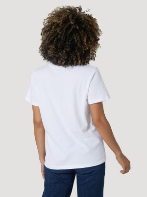 Tee shirt wrangler online femme