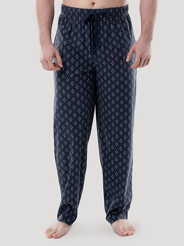 Men's Printed Fleece Pajama Pant