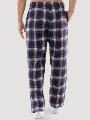 Pajama Pants - Dark blue/plaid - Ladies