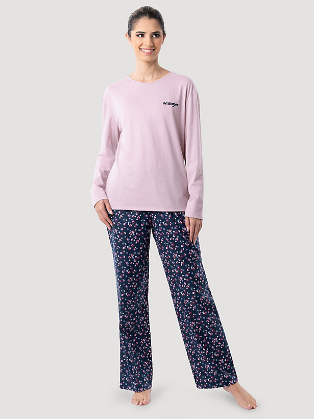 Women's Floral Sleep Set in Lilac