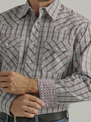 Men's 20X® Competition Advanced Comfort Long Sleeve Two Pocket Western ...