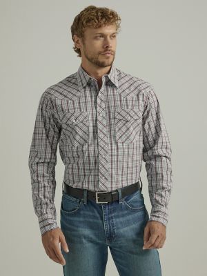 Men's 20X® Competition Advanced Comfort Long Sleeve Two Pocket Western ...