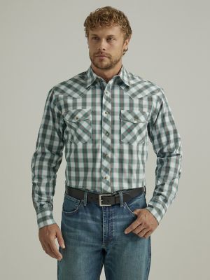 Wrangler snap deals button shirts