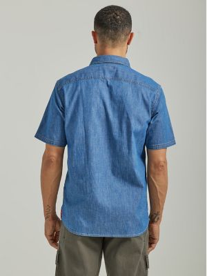 Short Sleeve Denim Shirt