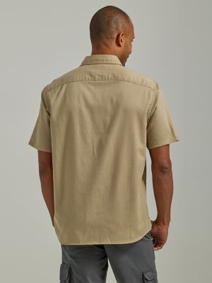 Wrangler® Men's Epic Soft™ Flex Twill Shirt in Twill