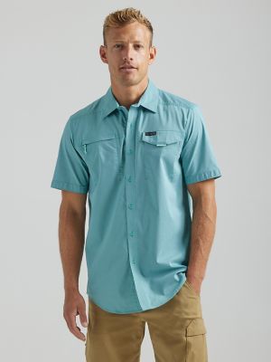 ATG By Wrangler™ Men's Asymmetrical Zip Pocket Shirt