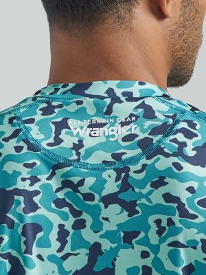 Pro-Formance Long Sleeve Sun Shirt - Camo Blue / XXXL