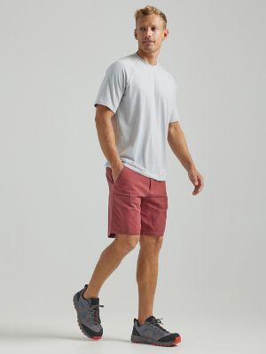Wrangler Men's Long Sleeve Angler Performance Knit Shirt, Sizes S