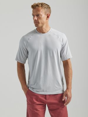 ATG by Wrangler™ Men's Performance Knit Shirt in Harbor Mist