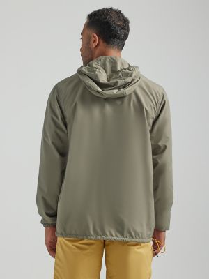 ATG By Wrangler® Men's Reversible Windbreaker in Dusty Olive