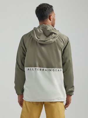 ATG By Wrangler® Men's Reversible Windbreaker in Dusty Olive