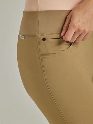 Women's High-rise Tailored Trousers - A New Day™ Brown 16 : Target