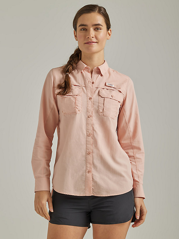 ATG By Wrangler™ Women's Angler Shirt in Rose