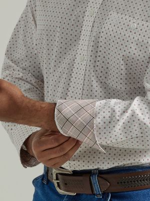 Wrangler® George Strait™ Long Sleeve Button Down One Pocket Shirt | Men ...