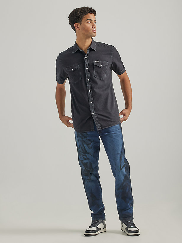 Men's Relaxed Taper Jean in Rough Neck