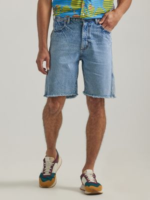 Mens tight jean on sale shorts