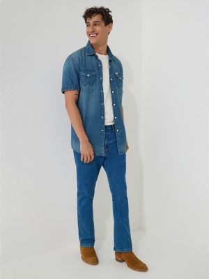 Mens Bootcut Jeans in Mens Jeans 