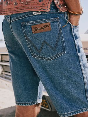 Wrangler men's store denim shorts