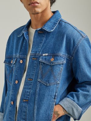 Tommy jeans hotsell oversized trucker jacket