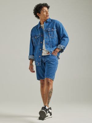 Wrangler Oversize Denim Trucker Jacket in Cowboy Mid Wash