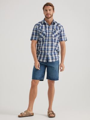 FLEX Stretchy Jean Short (Mid Wash)