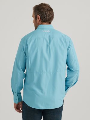 wrangler solid color shirts