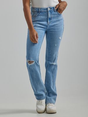 Women's Bold Boot Destructed Jean