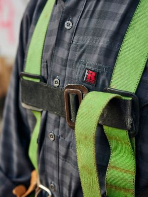 Wrangler® RIGGS Workwear® Technical Work Shirt in Grey alternative view 3