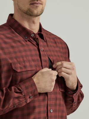 Wrangler® RIGGS Workwear® Technical Work Shirt in Red