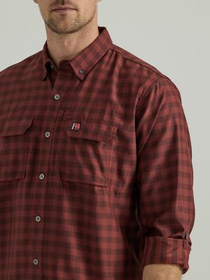 Wrangler® RIGGS Workwear® Technical Work Shirt in Red