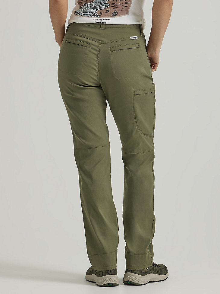 ATG by Wrangler™ Women's Slim Utility Pant in Dusty Olive alternative view