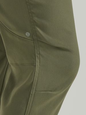 Canvas Cargo Pants - Light dusty green - Ladies