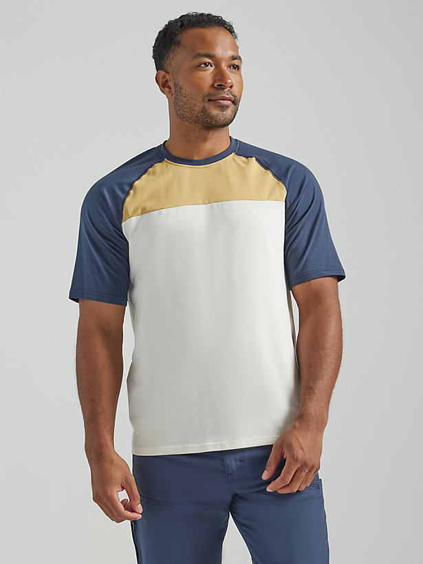 ATG By Wrangler® Men's Compass T-Shirt in Golden Navy