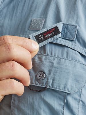 Wrangler Men's Atg Long Sleeve Fishing Button-down Shirt : Target