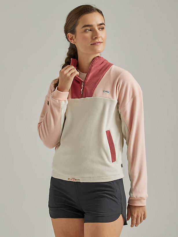 ATG By Wrangler® Women's Horizon Pullover in Rose