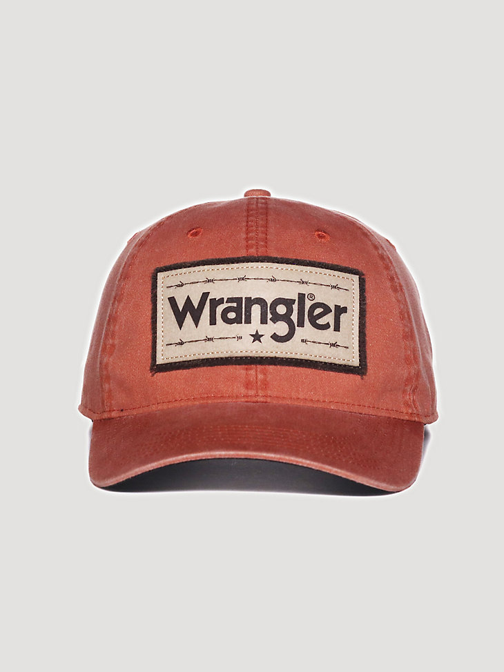 Mens Worn Wrangler Hat:Rust:ONE SIZE alternative view