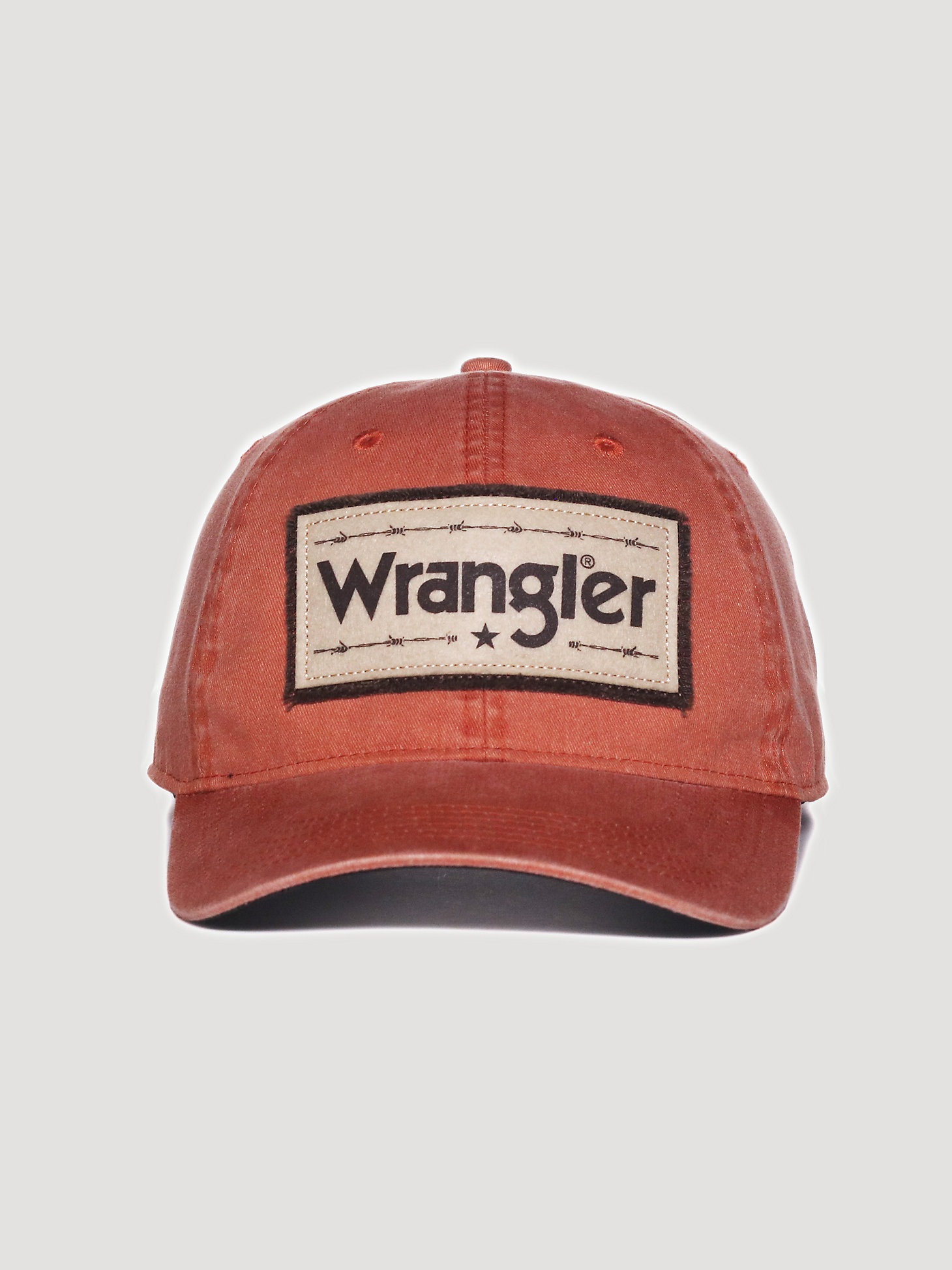 Mens Worn Wrangler Hat:Rust:ONE SIZE alternative view 1